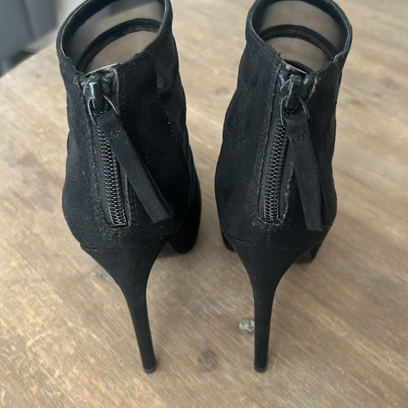Aldo Stiletto Mesh Ankle Booties Size 6.5 - Picture 7 of 13